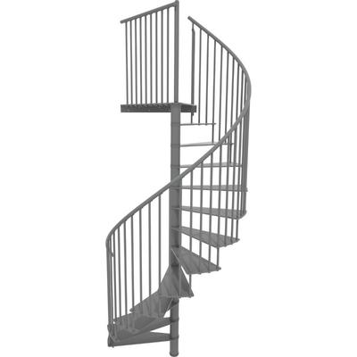 Minka Spindeltreppe Portofino grau Wendeltreppe, 120 cm Image