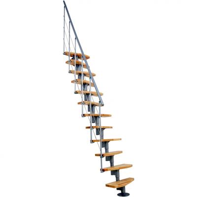 Minka Mittelholmtreppe Nizza grau Raumspartreppe, Buche Image