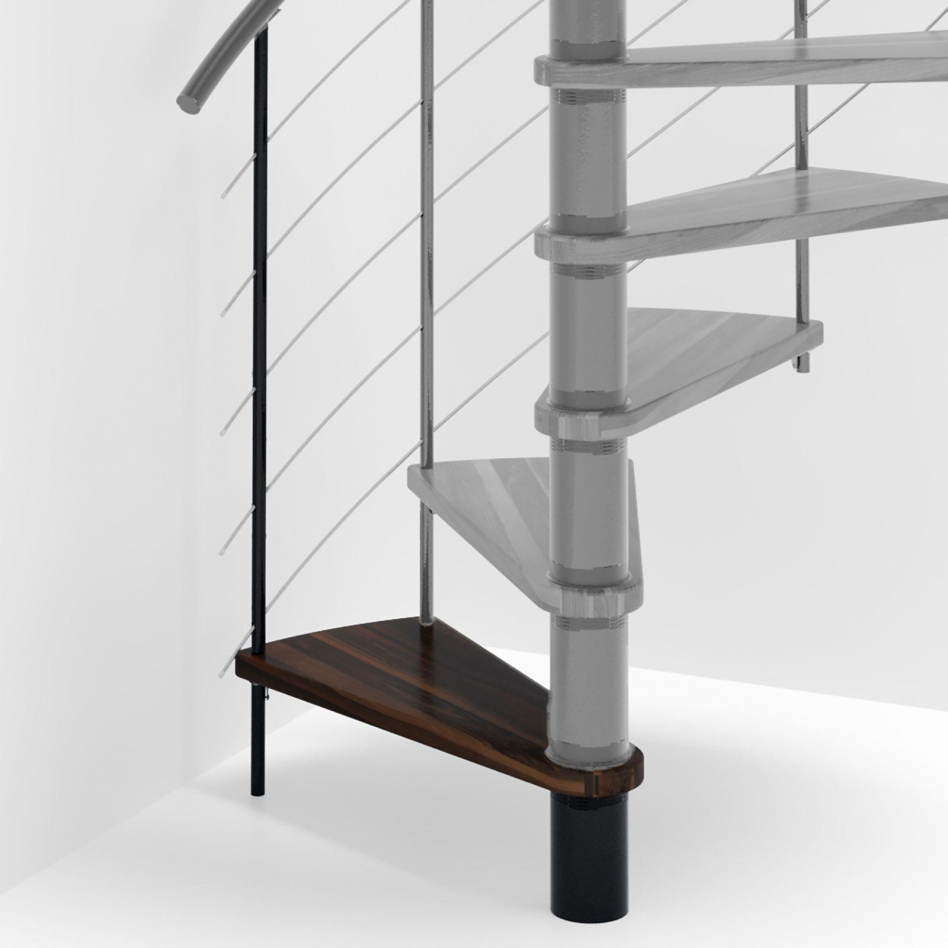 Minka Höhenerweiterung Venezia Smart, 329 cm, 160 cm,Schwarz,Walnuss Image