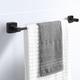 4 Piece Bathroom Hardware Set,Chrome Bathroom Accessories Kit Wall Mounted Towel Bar Set Metal Towel Ring Toilet Paper Holder Robe Hook