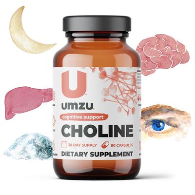 Choline: Cognitive & Hormonal Support by UMZU | Se...
