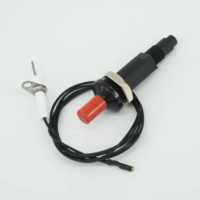 Universal Piezo Spark Ignition Set With Cable Long Push Button Kitchen Lighters For Gas Grill BBQ