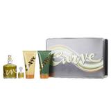 Curve by Liz Claiborne 4pc Gift Set EDC 4.2 oz + Aftershave Balm + Shower Gel + Mini for Men