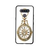 boho-antique-pocket-watch-18 phone case for LG Q51 for Women Men Gifts boho-antique-pocket-watch-18 Pattern Soft silicone Style Shockproof Case