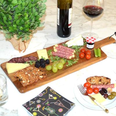 NCAA Purdue Boilermakers Bamboo Cheese & Charcuterie Board