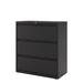 Hirsh 36"W 3 Drawer Metal Lateral File Cabinet for Home/Office, Holds Letter, Legal and A4 Hanging Folders, Matte Texture Finish