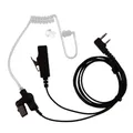 ALLOYSEED 2 Spille Covert Tubo Acustico In Ear Auricolare PTT Mic Auricolare Per Kenwood Baofeng UV-5R BF-888S Two Way Radio accessori