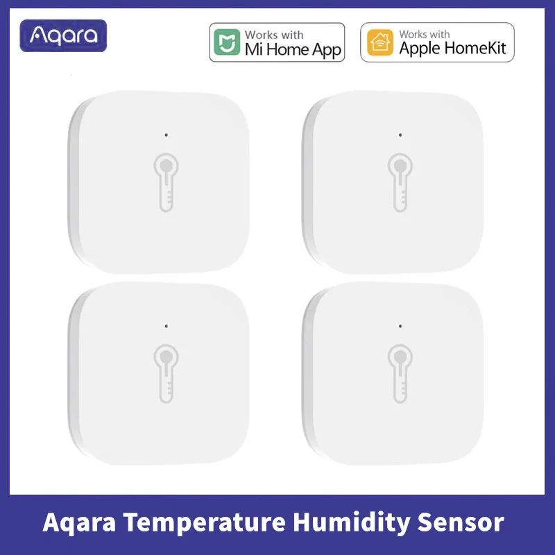 Aqara Smart Luftdruck Temperatur Feuchtigkeit Sensor Umwelt Zigbee Fernbedienung Arbeit Mit Xiaomi Hause Homekit Gateway Hub Image