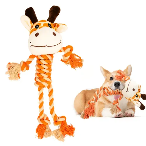 Haustier Hund quietschendes Spielzeug für kleine Meduim Hunde weicher Plüsch kauen Stofftier form