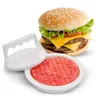 Pressa per Hamburger Hamburg Steak Maker pressa per Hamburger ripiena griglia per carne in plastica