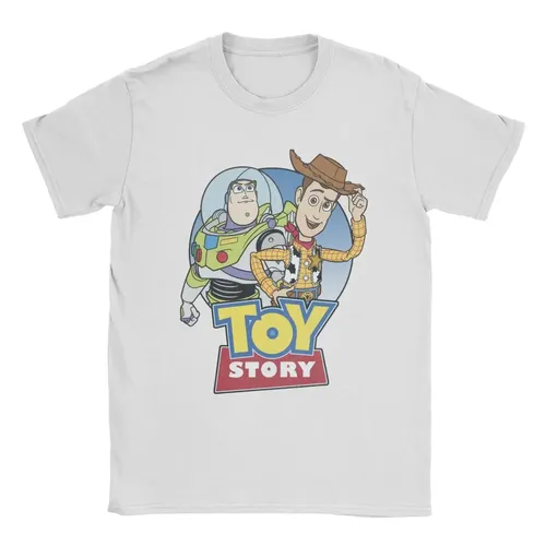 Spielzeug Geschichte Woody Buzz Lightyear Männer Frauen T-Shirt lustige T-Shirts Kurzarm T-Shirts
