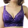 Soutiens-gorge sans fil grande taille pour femmes haut bh minimiseur push-up lingerie sexy