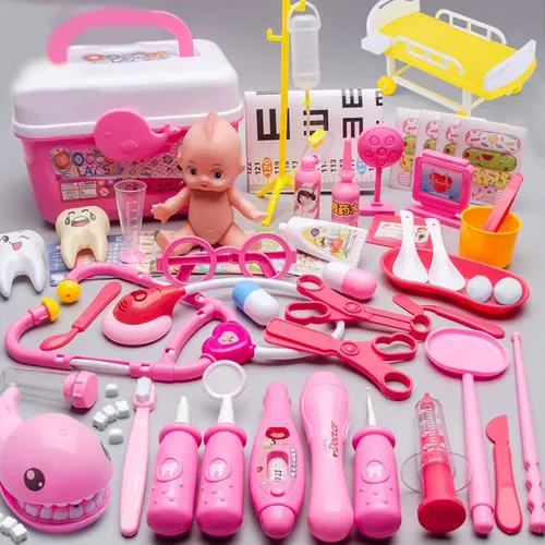 Arzt Spielzeug für Kinder Arzt so tun als ob Spielset Kinder medizinischen Zahnarzt Werkzeug