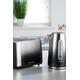 Black 'Ombre' Stainless Steel 1.7 L Kettle and 2-Slice Toaster Set