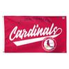 WinCraft St. Louis Cardinals 3' x 5' Single-Sided Heritage Deluxe Flag
