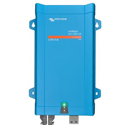 Wechselrichter VICTRON ENERGY "»Inverter / Charger Victron MultiPlus 24/1600/40-16 230V VE.Bus«", blau, B:26,5cm H:12cm L:47cm, Aluminium, Wandler, 1600 W, 24 VDC