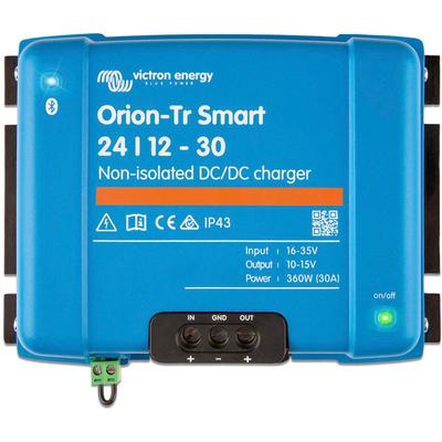 Wandler VICTRON ENERGY "»DC/DC Charger Victron Orion-Tr Smart 24/12-30 non-iso«", blau, B:18,6cm H:7cm L:13cm, Aluminium, Wandler Image