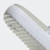 Badesandale ADIDAS SPORTSWEAR "PLATFORM ADILETTE", Gr. 44,5, silber (cloud weiß, zero metallic, grau one), Synthetik, sportlich, Schuhe