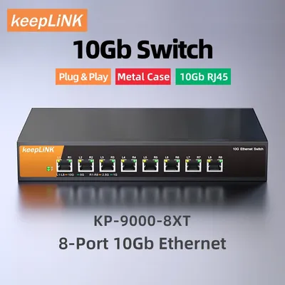 Commutateur Ethernet 8 ports 10 Go