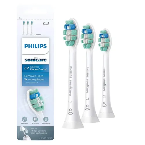 Philips zahnbürsten köpfe sonicare ersatz zahnbürste für philips sonicare hx9023/65 weiß (3er