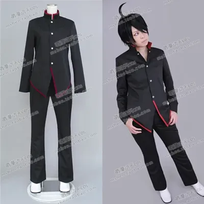 Bakemonogatari Monogatari Monstory-araragi koyomi Uniform Cosplay Kostüm 11 Image