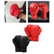 Gants de boxe en cuir PU pour adultes et enfants protège-mains d'exercice gants de sac de frappe