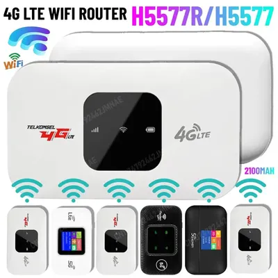 Routeur WiFi sans fil H5577R 4G Lte 150Mbps Hotspot avec puce de fente EpiCard Modem portable