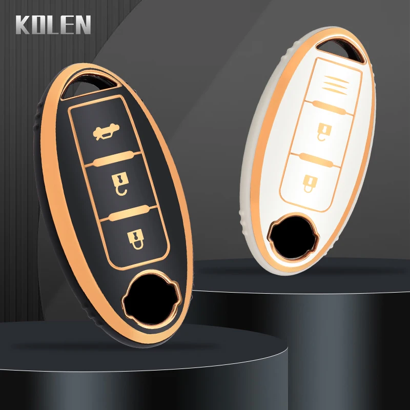 TPU Auto Remote Key Case Abdeckung Shell Für Nissan Qashqai X-Trail T31 T32 Juke J10 J11 Tiida altima Pathfinder Kicks Für Infiniti Image