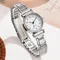 Luxus Armbanduhren für Damen Mode analoge Quarzuhr Edelstahl armband Damen uhr lässige digitale