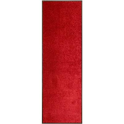 Fußmatte Waschbar Rot 60x180 cm Vidaxl Image