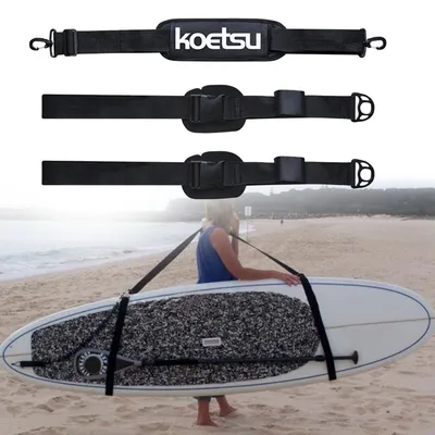Adjustable Surfboard Shoulder Strap Carry Sling Stand Up Paddleboard Surf Board Surf Fins Paddle