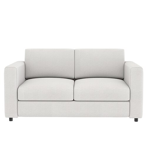2-Sitzer Sofa Bezug einfarbige Überzüge Image