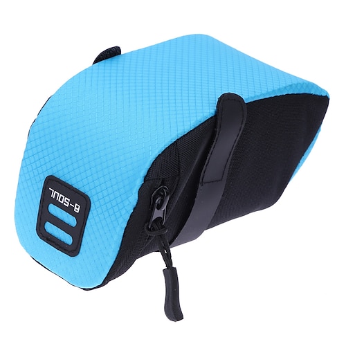 2 L Fahrrad-Sattel-Beutel Wasserdicht Hartschalenkoffer Langlebig Fahrradtasche 600D Polyester Tasche für das Rad Fahrradtasche Radsport Fahhrad Image