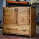 Hendrix | Handmade Custom Built Bespoke Bathroom Vanity Unit Solid Wood Industrial Rustic Cupboard/Sink