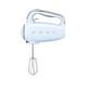 Smeg Hmf01 50'S Retro Style Hand Mixer With Turbo Function, 3 Attachments, Led Display, 250W