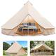 Tent Canvas Tent with Stove Hole Cotton Canvas Tents Yurt Tent for Camping 4-Season Waterproof Tent foFamily Camping Outdoor Glamping Luxury Teepee