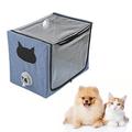 BEIJIALY Puppy Nebulization Box, Cat and Dog Atomization Box, Pet Atomization Box Collapsible Hands Free Portable Pet Atomization Nest for Cat Dog Pets