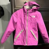 The North Face Jackets & Coats | Girls North Face Jacket Warm Storm Rain Jacket Size 7/8 | Color: Gray/Purple | Size: 8g