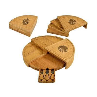 NCAA Boise State Broncos Bamboo Cheese & Charcuterie Board