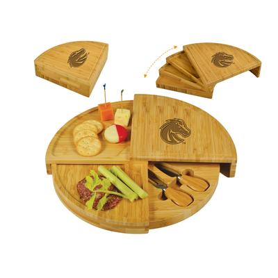 NCAA Boise State Broncos Bamboo Cheese & Charcuterie Board