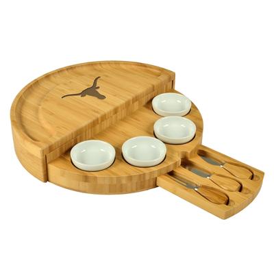 NCAA TexasUniversity at Austin Longhorns Bamboo Cheese & Charcuterie Board
