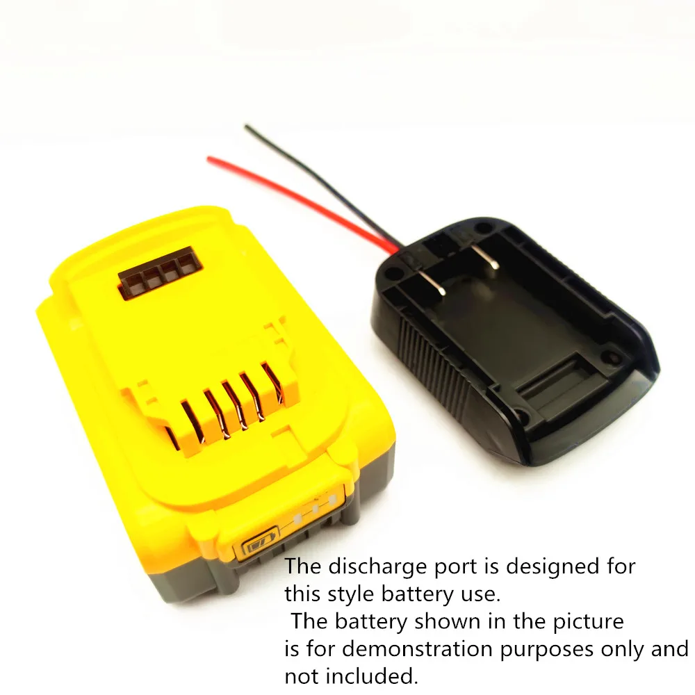 Batterie adapter Dock Power für Dewalt 18V/20V max DIY Batterie konverter Werkzeug anschluss halter elektrische Bohrer Heng chang Image