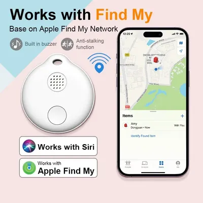 Neue Mini GPS Air-Tag Schlüssel anhänger Tasche für Haustiere, Katzen und Hunde Auto Smart Wireless Global Tracking und Position ierung Anti-Lost-Gerät