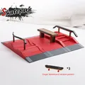 Kinder Finger Skateboards Skate Spielzeug Skateboard Park Rampe Set Tech Übungs deck lustige