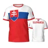 Bandiera della slovacchia emblema nazionale della slovacchia t-shirt 3D t-shirt da uomo e da donna