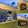 Abschluss Hintergrund 2024 für Abschluss feier liefert Abschluss saison Thema Party Dekoration DIY