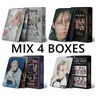 Mischen 4 boxen kpop gruppe fotocard hyunjin felix bangchan neues album lomo karten foto druck