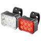6 ED Bike Light Rechargeable Bike Light Set Front Bike Light Tail Light LED Bicycle Cycling Portable Multiple Modes Super Bright Waterproof Rechargeable Li-ion Battery 350 lm Built-in Li-Battery