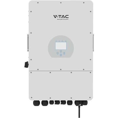 V-tac - Onduleur photovoltaà¯que triphasé hybride On-Grid/Off-Grid Deye 12kW avec écran tactile lcd