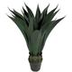 BANNINEO 37”Agave Artificial Plant ，Artificial Aloe Vera Plant ，Fake Succulent Potted Plants with Black Plastic Pot,UV Resistant Fake Agave Plant for Outdoor/Indoor Decor